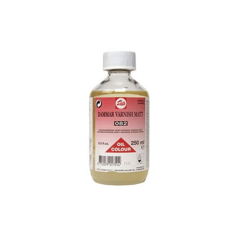 Material Bellas Artes –pintura- Barniz Damar mate Talens, 250 ml | totenart.com