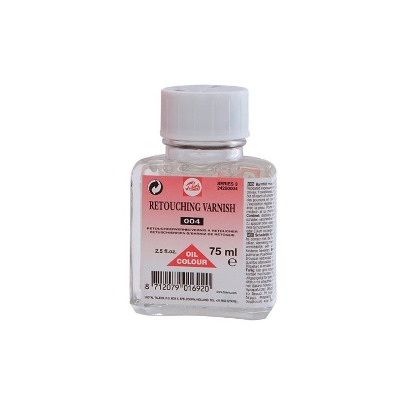 Material Bellas Artes –pintura- Barniz para retoques Talens, 75 ml. | totenart.com