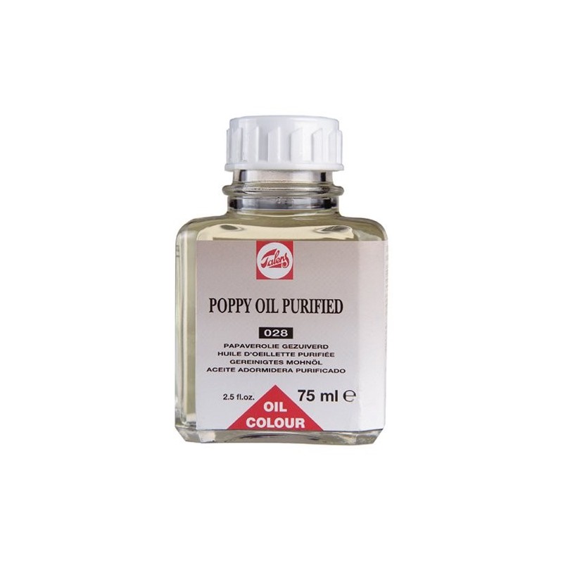 Material Bellas Artes –pintura- Aceite de Adormidera Talens, 75 ml | totenart.com