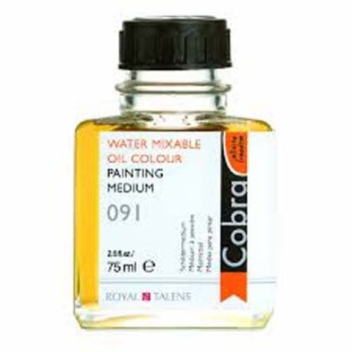 Material Bellas Artes –pintura- Medium Cobra para pintar al oleo Talens, 75 ml. | totenart.com