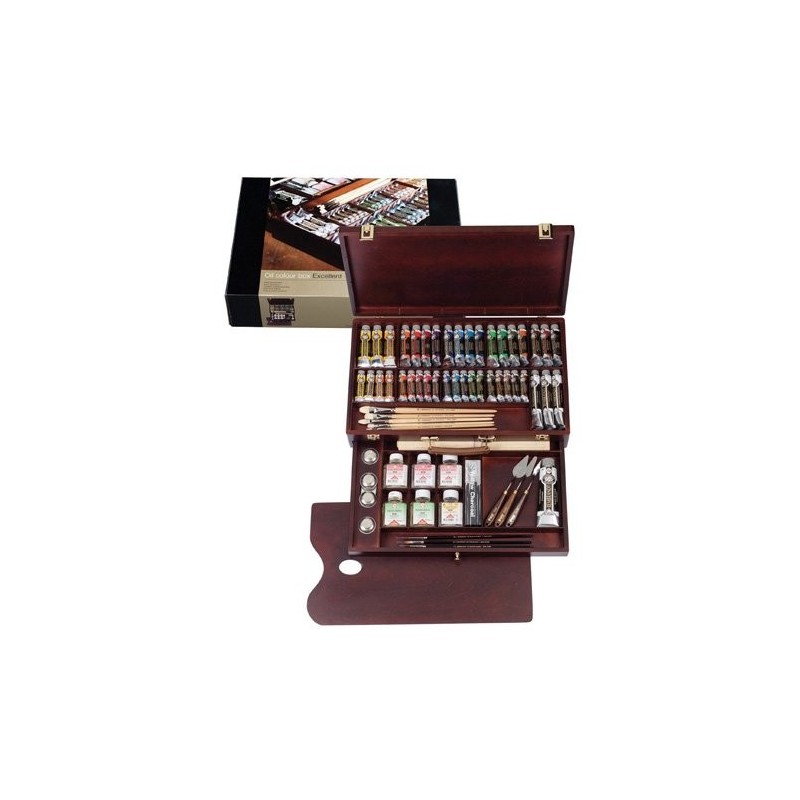 Material Bellas Artes - Pintura - Caja de madera Excellent óleo Rembrandt  | totenart.com