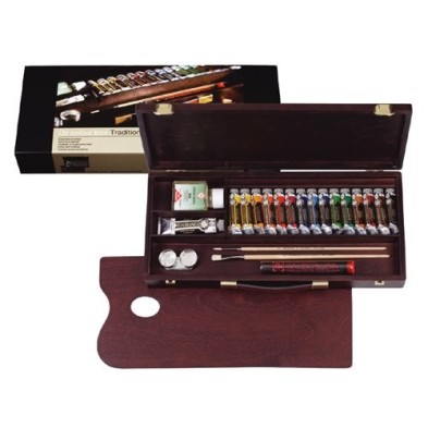Material Bellas Artes - Pintura - Caja de madera Traditional óleo Rembrandt  | totenart.com