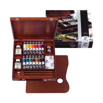 Material Bellas Artes - Pintura - Caja de madera Inspiration óleo Van Gogh  | totenart.com