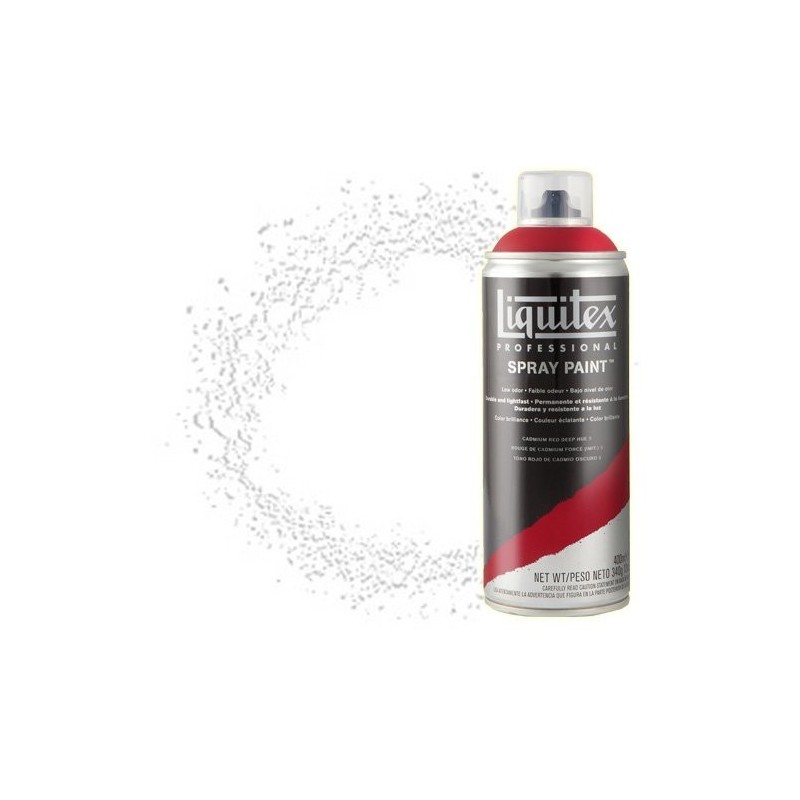 Material Bellas Artes - Pintura - Pintura en Spray blanco de titanio 0432, Liquitex acrílico, 400 ml. | totenart.com