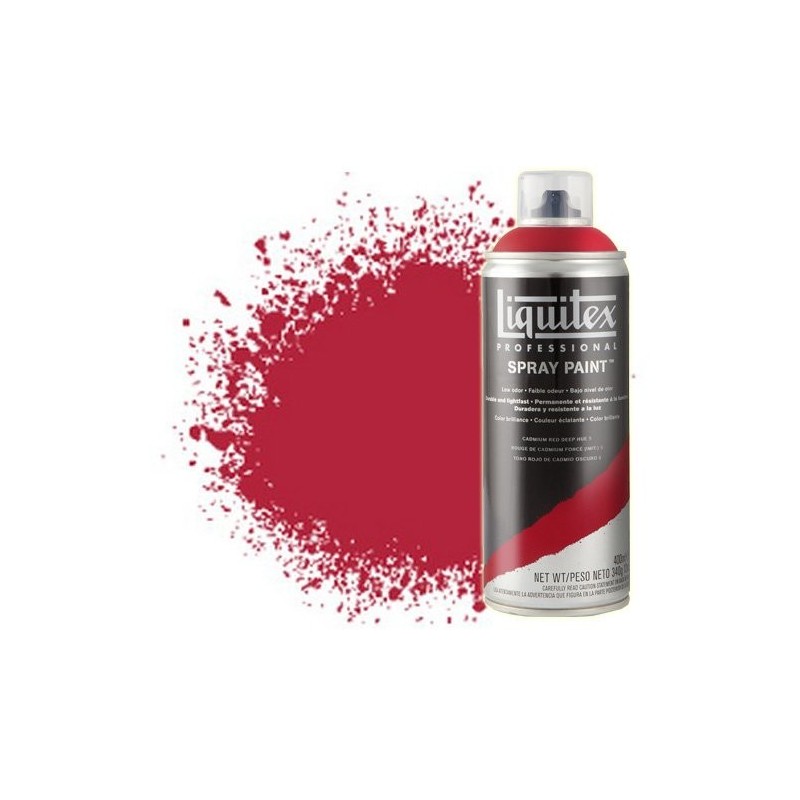 Material Bellas Artes - Pintura - Pintura en Spray Carmín quinacidrona 0110, Liquitex acrílico, 400 ml. | totenart.com