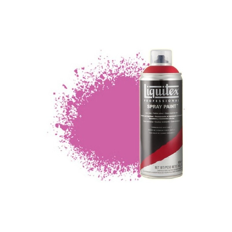 Material Bellas Artes - Pintura - Pintura en Spray Magenta medio 0500, Liquitex acrílico, 400 ml. | totenart.com