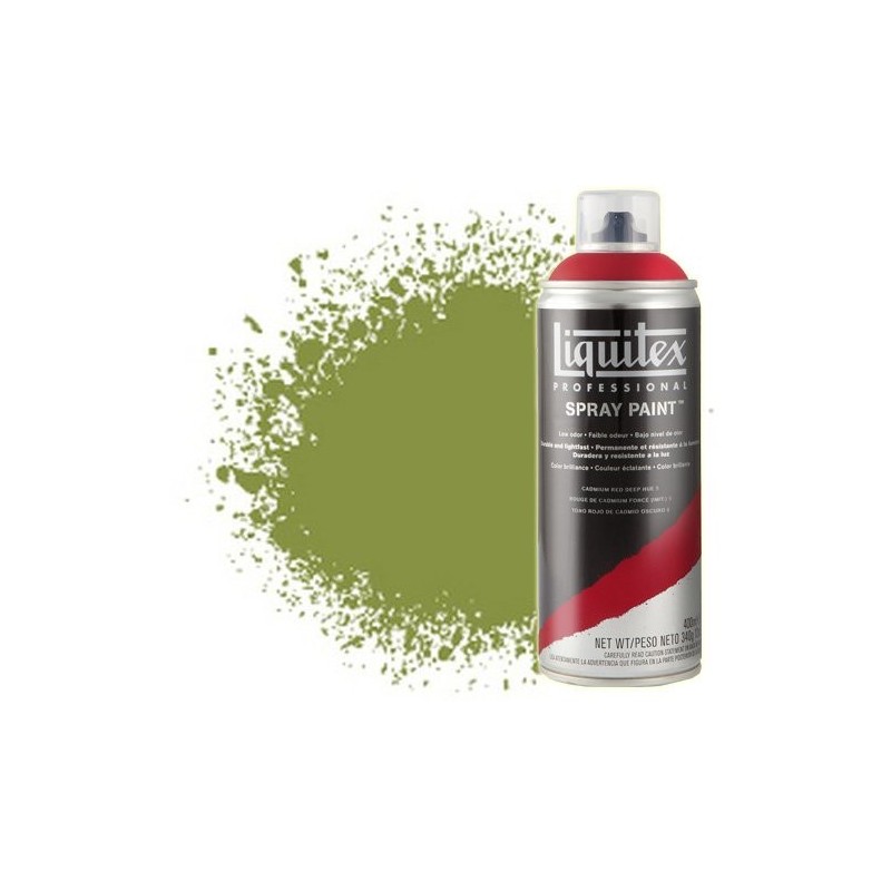 Material Bellas Artes - Pintura - Pintura en Spray Amarillo cadmio claro 1, 1159, Liquitex acrílico, 400 ml. | totenart.com