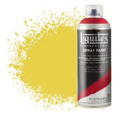 Material Bellas Artes - Pintura - Pintura en Spray Amarillo cadmio medio 5, 5830, Liquitex acrílico, 400 ml. | totenart.com