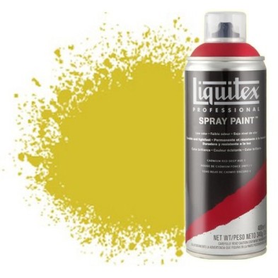 Material Bellas Artes - Pintura - Pintura en Spray amarillo medio azo 0412, Liquitex acrílico, 400 ml. | totenart.com