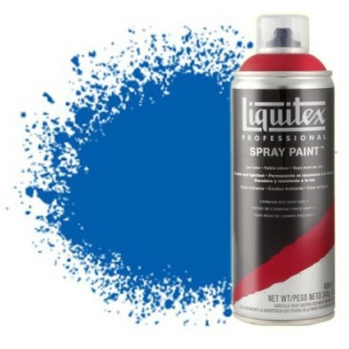Material Bellas Artes - Pintura - Pintura en Spray azul ftalocianina (tono verde) 0316, Liquitex acrílico, 400 ml. | totenart.co