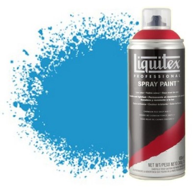 Material Bellas Artes - Pintura - Pintura en Spray Azul cerúleo 6, 6470, Liquitex acrílico, 400 ml. | totenart.com