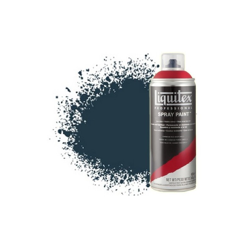 Material Bellas Artes - Pintura - Pintura en Spray Azul de Prusia 0320, Liquitex acrílico, 400 ml. | totenart.com