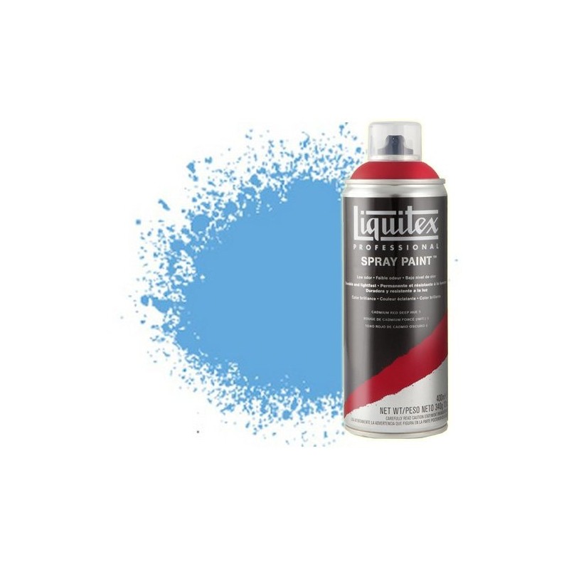Material Bellas Artes - Pintura - Pintura en Spray azul ftalocianina 7 (tono rojo) 7316, Liquitex acrílico, 400 ml. | totenart.c