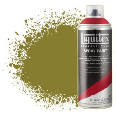 Material Bellas Artes - Pintura - Pintura en Spray Amarillo cadmio oscuro 1, 1163 Liquitex acrílico, 400 ml. | totenart.com