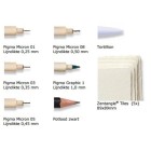 Material Bellas Artes - Pintura - Estuche Zentangle 12 piezas | totenart.com