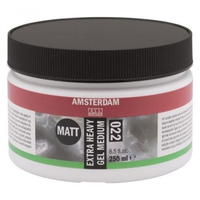 Material Bellas Artes - Pintura - Gel Medium Extra Espeso Mate 022, Amsterdam 250 ml. | totenart.com