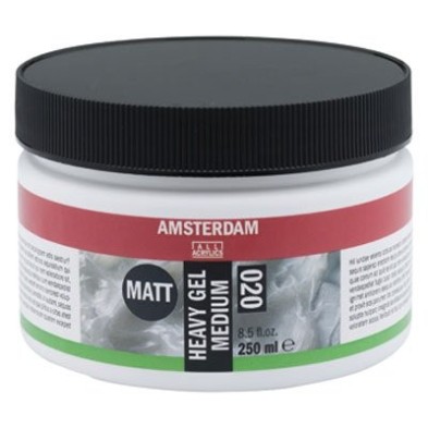 Material Bellas Artes - Pintura - Gel Medium Espeso Mate 020, Amsterdam 250 ml. | totenart.com