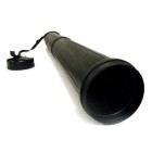 Material Bellas Artes-Dibujo-Tubo Portaplanos Extra Negro, para telas 18x135 cm 