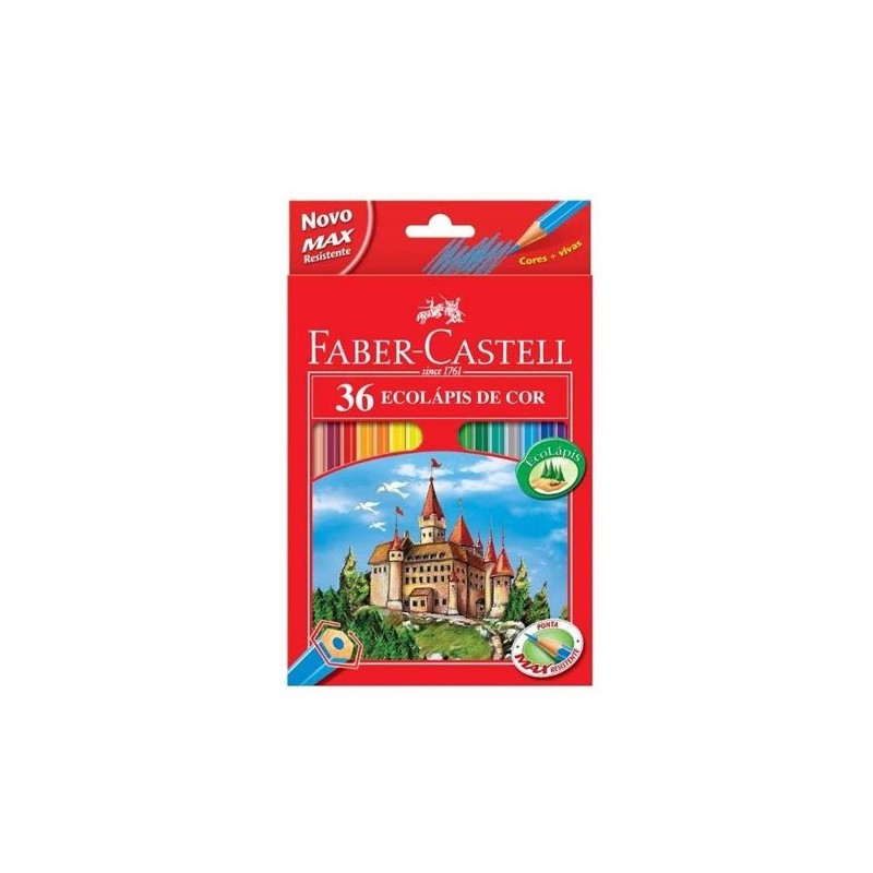 Material Bellas Artes – pintura-y-dibujo - Estuche 36 lapices color Faber Castell | totenart.com