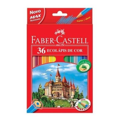 Material Bellas Artes – pintura-y-dibujo - Estuche 36 lapices color Faber Castell | totenart.com