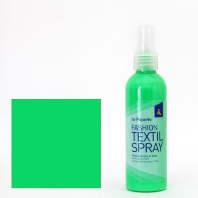 Material Bellas Artes - Pintura - Pintura textil Verde Fluo 16 SPRAY (100 ml.), La Pajarita | totenart.com
