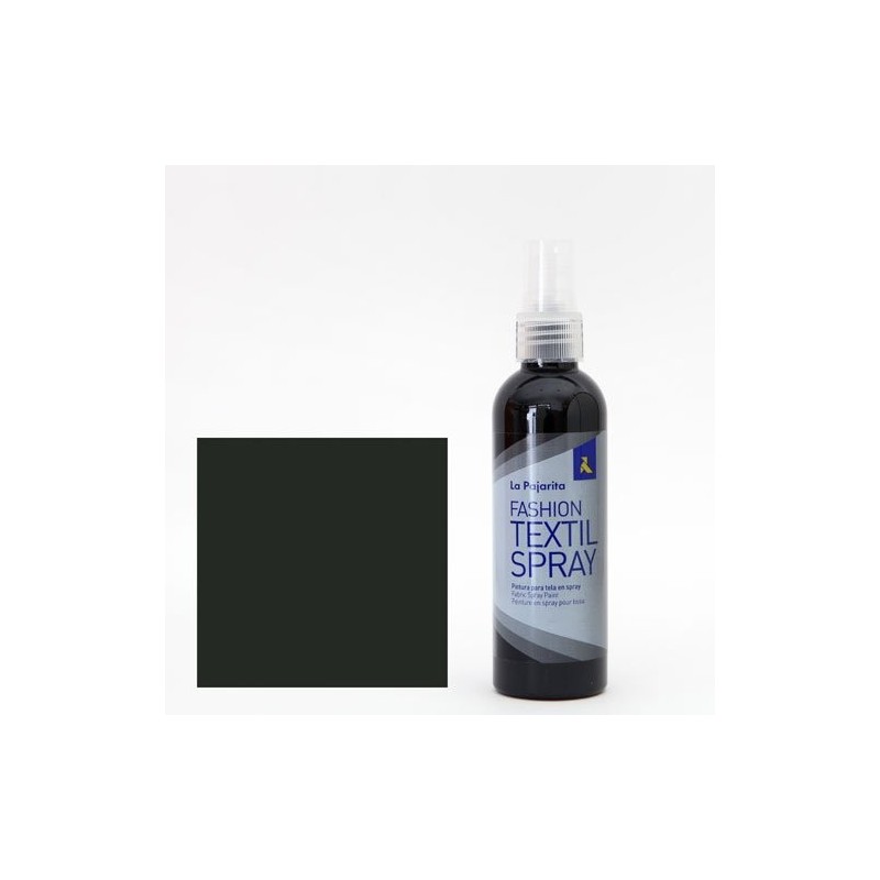 Material Bellas Artes - Pintura - Pintura textil Negro Blackberry 10 SPRAY (100 ml.), La Pajarita | totenart.com