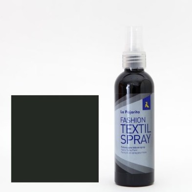 Material Bellas Artes - Pintura - Pintura textil Negro Blackberry 10 SPRAY (100 ml.), La Pajarita | totenart.com