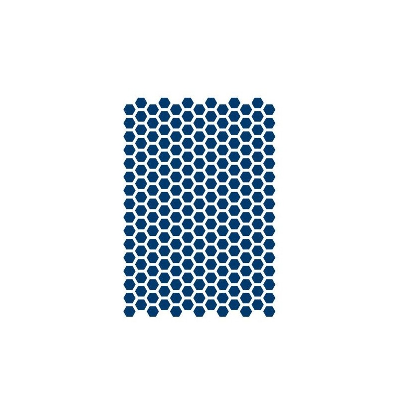 Material Bellas Artes - Pintura - Stencil plantilla 14 Panal 20x30cm. La Pajarita | totenart.com