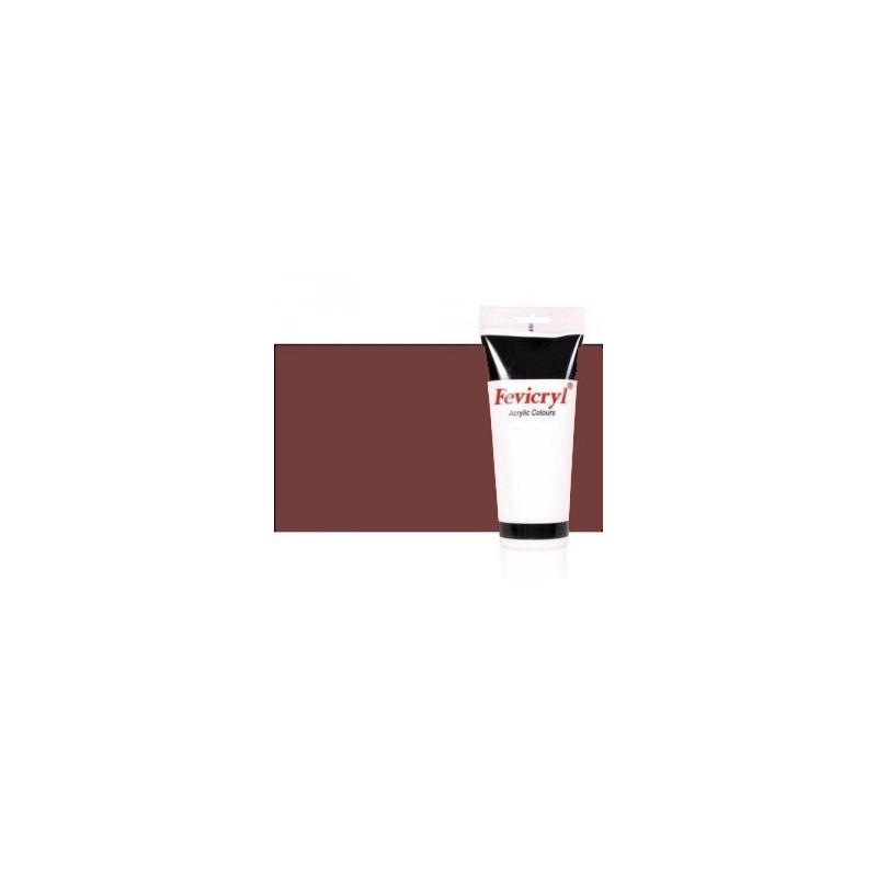 Material Bellas Artes - Pintura - Acrílico Fevicryl color Maroon (200 ml) | totenart.com