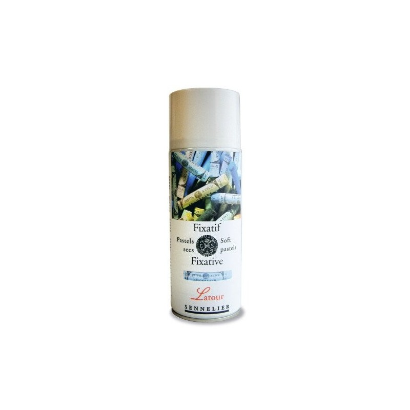 Material Bellas Artes - Pintura - Spray Fijativo Pastel Latour Sennelier 400 ml. | totenart.com