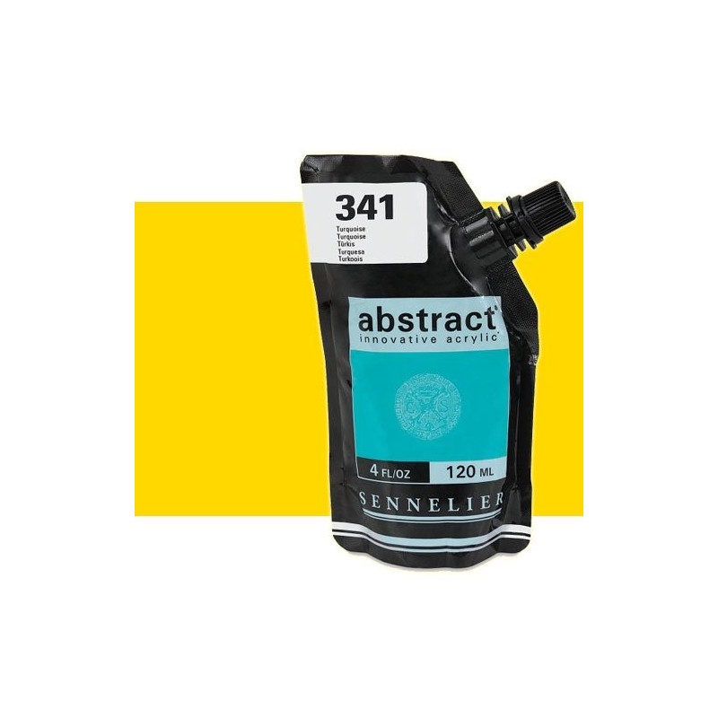 Material Bellas Artes - Pintura - Acrilico Sennelier Abstract Amarillo Primario 574, 120 ml. | totenart.com