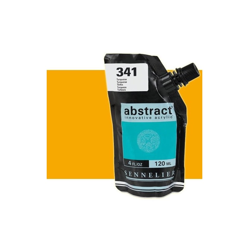 Material Bellas Artes - Pintura - Acrilico Sennelier Abstract Amarillo Cadmio Oscuro Tono 543 , 120 ml. | totenart.com