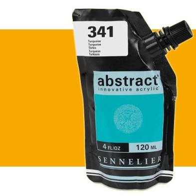 Material Bellas Artes - Pintura - Acrilico Sennelier Abstract Amarillo Cadmio Oscuro Tono 543 , 120 ml. | totenart.com