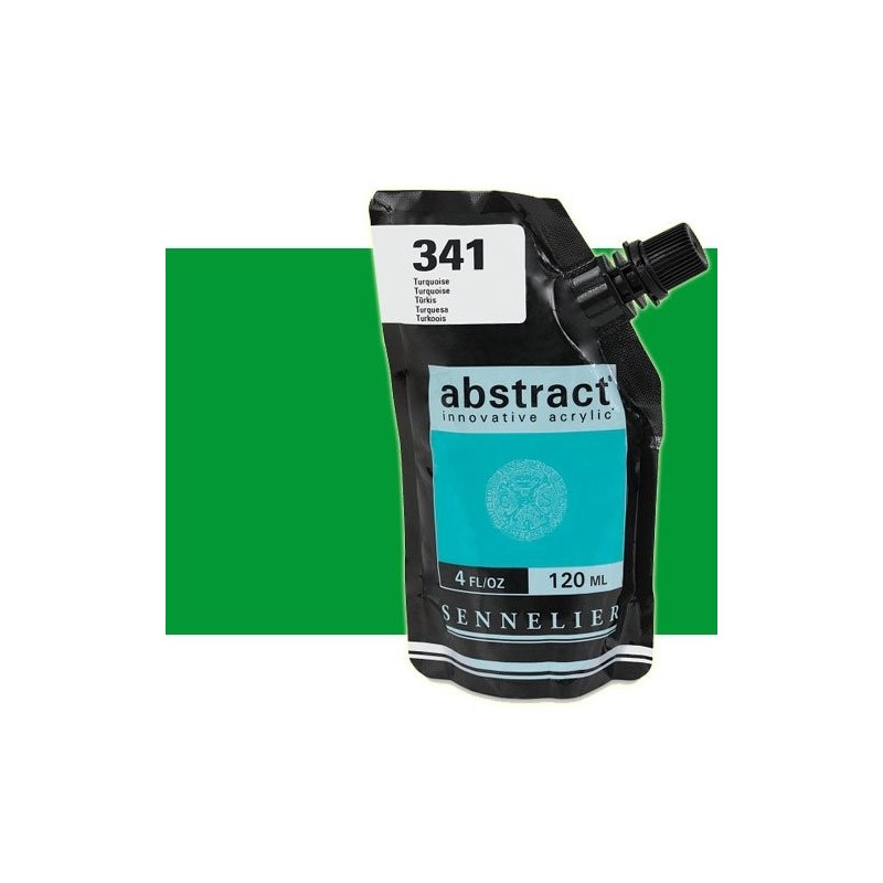 Material Bellas Artes - Pintura - Acrilico Sennelier Abstract Verde Luminoso 811, 120 ml. | totenart.com
