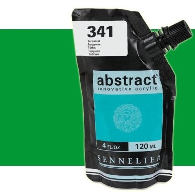 Material Bellas Artes - Pintura - Acrilico Sennelier Abstract Verde Luminoso 811, 120 ml. | totenart.com