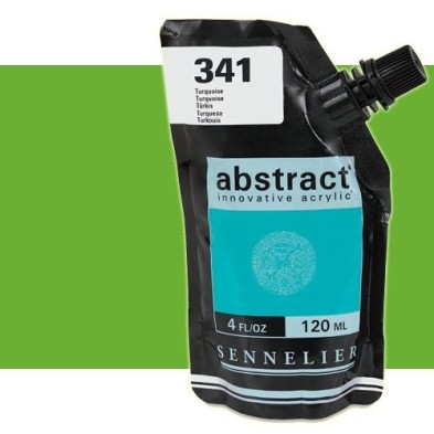 Material Bellas Artes - Pintura - Acrilico Sennelier Abstract Verde Amarillo 871, 120 ml. | totenart.com