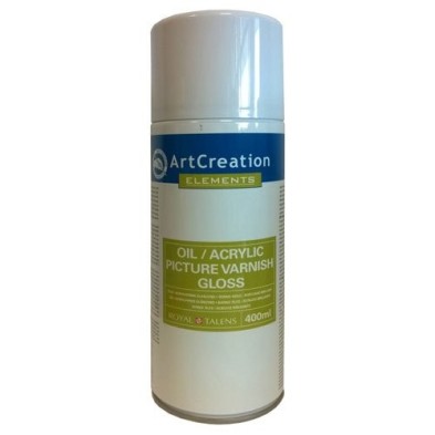 Material Bellas Artes – pintura-y-dibujo - Barniz brillante Spray para óleo y acrílico ArtCreation, 400 ml. | totenart.com