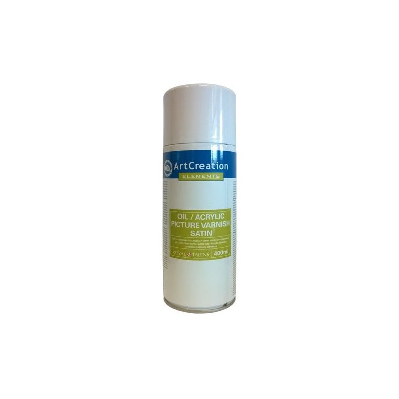 Material Bellas Artes – pintura-y-dibujo - Barniz satinado Spray para óleo y acrílico ArtCreation, 400 ml. | totenart.com