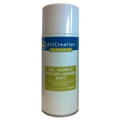 Material Bellas Artes – pintura-y-dibujo - Barniz mate Spray para óleo y acrílico ArtCreation, 400 ml. | totenart.com