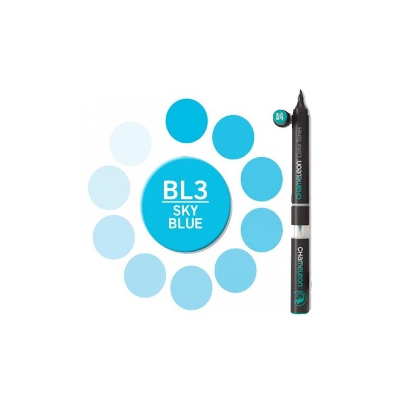 Material Bellas Artes - Pintura - Rotulador Chameleon Azul Cielo BL3 | totenart.com