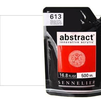 Material Bellas Artes - Pintura - Acrilico Sennelier Abstract Blanco de Titanio 116, 500 ml. | totenart.com