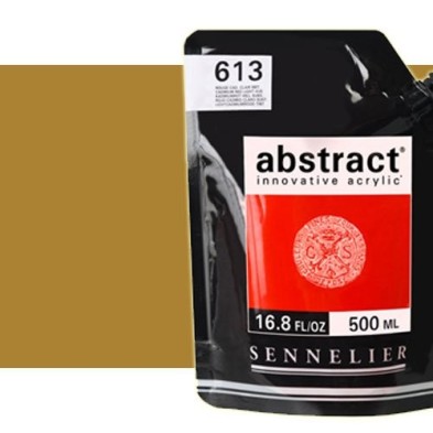 Material Bellas Artes - Pintura - Acrilico Sennelier Abstract Tierra Siena Natural 208, 500 ml. | totenart.com