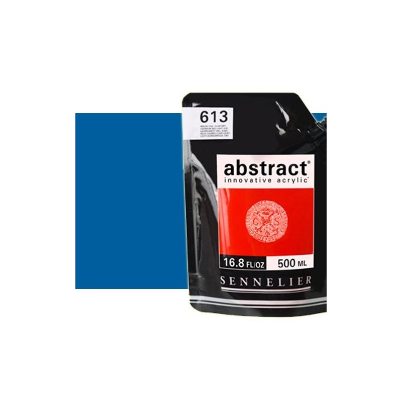 Material Bellas Artes - Pintura - Acrilico Sennelier Abstract Azul Primario 385, 500 ml. | totenart.com