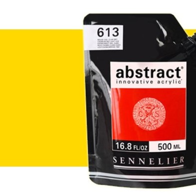 Material Bellas Artes - Pintura - Acrilico Sennelier Abstract Amarillo Primario 574, 500 ml. | totenart.com