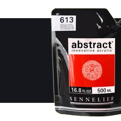 Material Bellas Artes - Pintura - Acrilico Sennelier Abstract Negro de Marte 759, 500 ml. | totenart.com