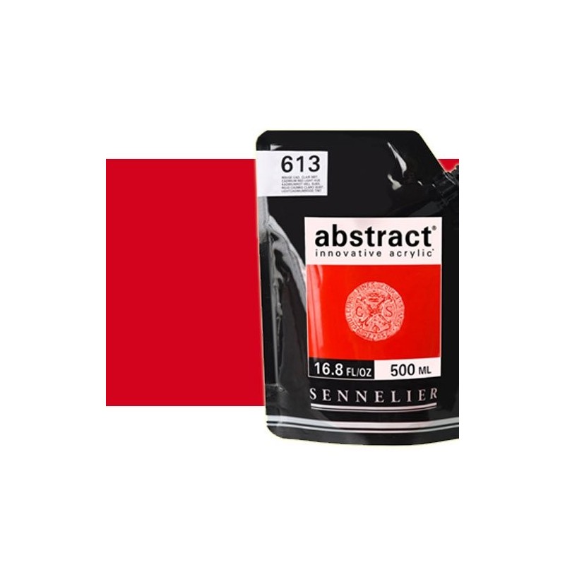 Material Bellas Artes - Pintura - Acrilico Sennelier Abstract Vermellón 674, 500 ml. | totenart.com