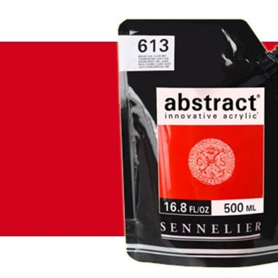 Material Bellas Artes - Pintura - Acrilico Sennelier Abstract Vermellón 674, 500 ml. | totenart.com