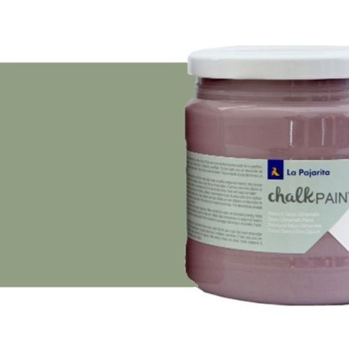 Material Bellas Artes - Pintura - Pintura tiza Verde Bambú La Pajarita (500ml.) | totenart.com