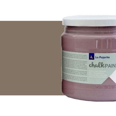 Material Bellas Artes - Pintura - Pintura tiza Marrón Glacé La Pajarita (500ml.) | totenart.com