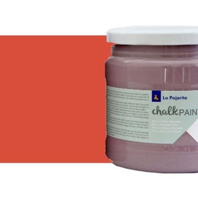 Material Bellas Artes - Pintura - Pintura tiza Naranja Nepal La Pajarita (500ml.) | totenart.com